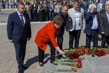 Оренбург почтил память погибших в Великой Отечественной войне